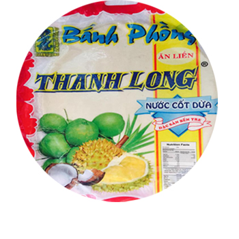 Bánh phồng sữa nước cốt dừa Thanh Long (Bịch 10 bánh)